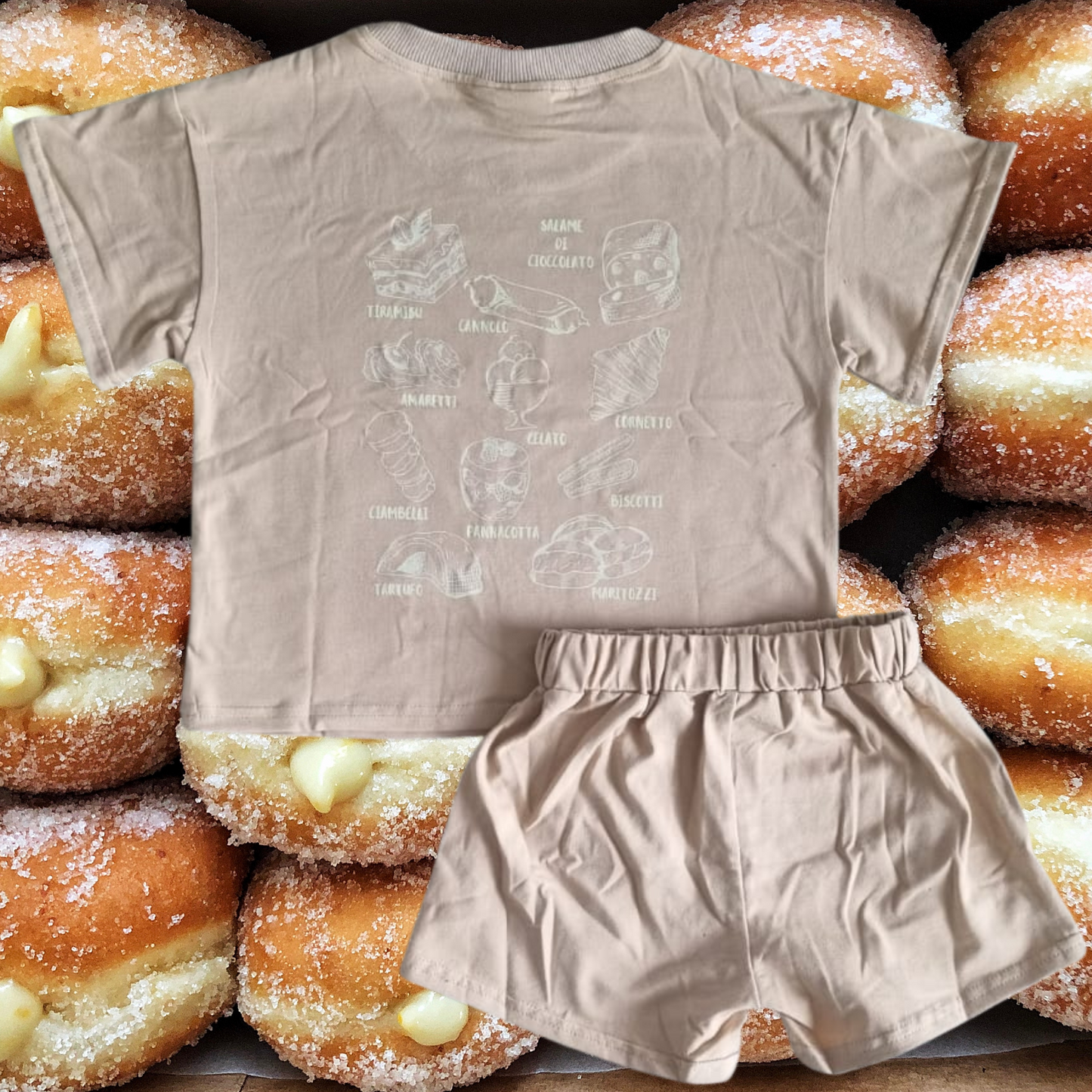 Ciambelli Unisex T-shirt & Shorts Set